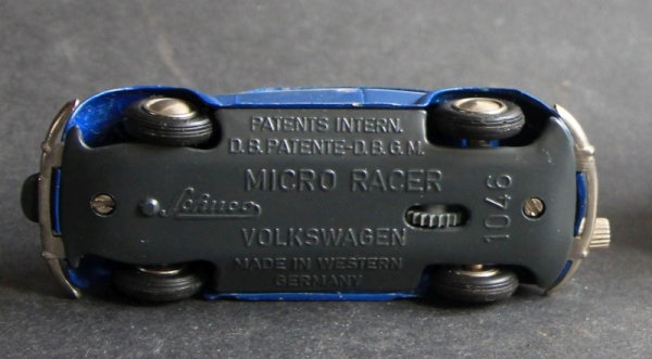 Schuco Micro-Racer Volkswagen Beetle 1965 DieCast Model with frictiondrive (6858)